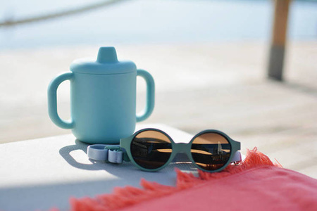 Beaba Okulary przeciwsłoneczne dla dzieci 9-24 miesięcy Joy - Sage green