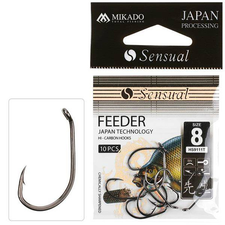 HACZYK SENSUAL - FEEDER Nr 4 BN - torebka 10szt. MIKADO HS9111T-4B