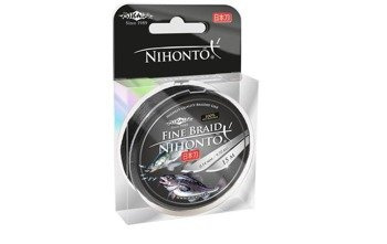 PLECIONKA NIHONTO FINE BRAID  014 BLACK 15M MIKADO Z21B-014