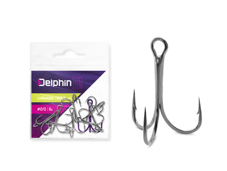 Kotwiczka Delphin B! LureHook TRIPLE / 6szt. 6 Delphin (101005374)