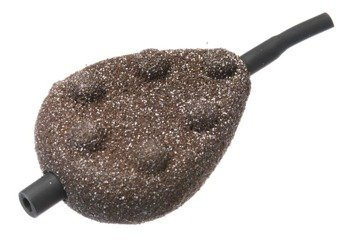 CIEŻAREK KARPIOWY  PRZELOTOWY Z KOLCAMI BRĄZ 120G 10X1SZT JAXON CP-KB120