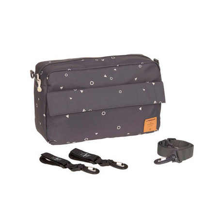Lassig Casual Label Torebka-organizer do wózka 2w1 Universe anthracite 