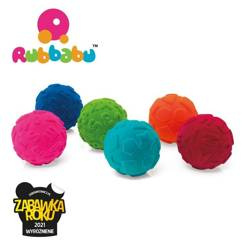 Rubbabu Zestaw 6 sensorycznych piłek edukacyjnych (opakowanie zbiorcze 6 szt.)