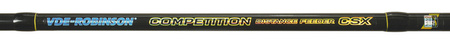 Wędka VDE-Robinson Competition Distance Feeder CSX 3,90m up to 150g (3+1c, 2g) VDR Team 11W-FE-S24