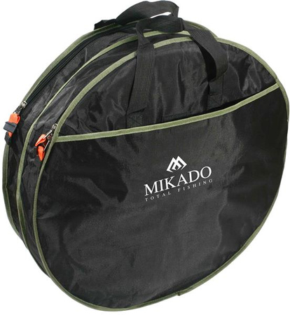 POKROWIEC NA SIATKI - 2 KOMORY (CZARNY/ZIELONY) (63x17cm) MIKADO UWJ-MBR2-BG