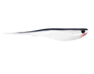 Jerkbait  JERKY 8"/20cm 5szt./bag WHITE/BLACK-BLUE  red    DRAGON CHS-JK80S-10-240