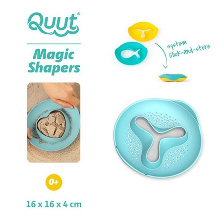QUUT Foremki wielofunkcyjne Magic Shapers, opakowanie zbiorcze 24 sztuki, mix rodzajów i kolorów