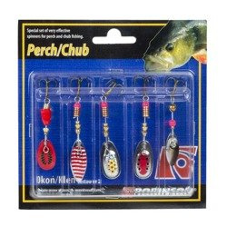 Zestaw błystek Okoń/Kleń 2 Robinson 41-Z1-PE4