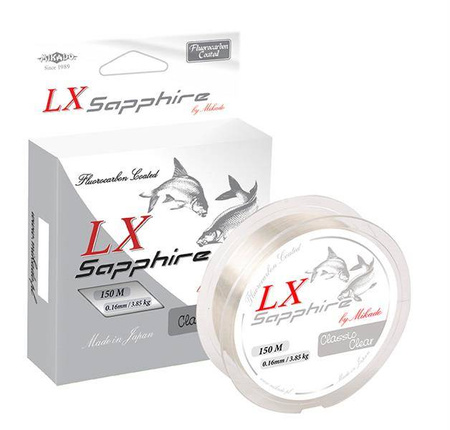 ŻYŁKA LX SAPPHIRE CLASSIC CLEAR 0.16mm\3.85kg\50m - 1szp. MIKADO ZLXCCC-016