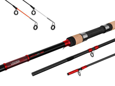 WĘDKA LEEDER Feeder + 2 szczytówki 360cm/100g/3 składy Delphin (101002518)