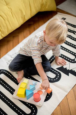 Drewniana układanka Objętości Essentiel, Janod