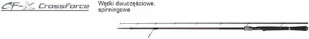 Wędka CXT CrossForce CF-X 2.44m 7-28g XF-M spinn. DRAGON KJS-27-87-244