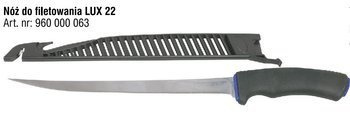 NÓŻ LUX 22cm DO FILETOWANIA KONGER 960000063