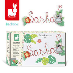 Zestaw kreatywny Dekoracja z imieniem Koala 7+, Janod