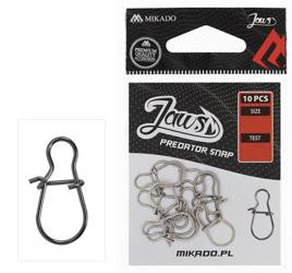 AGRAFKA - JAWS PREDATOR SNAP rozm. S - op.10szt. MIKADO AMA02-092-S