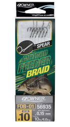 (R) PRZYPON OWNER METHOD FEEDER FDB-01 HACZYK 10+PLECIONKA 0,15 MM 1X6SZT HO-FDB0110
