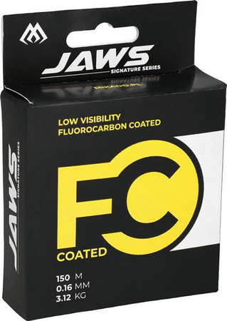 ŻYŁKA - JAWS FC COATED 0.16mm/3.12kg/150m TRANSPARENTNA - op.1szt. MIKADO ZJFC-150-016