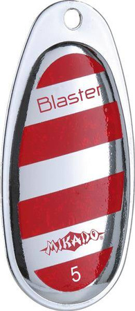 BŁYSTKA OBROTOWA - BLASTER Z CHWOSTEM 0 - SREBRNA / 22 - op.1szt. MIKADO PMBC-OBL-0-22