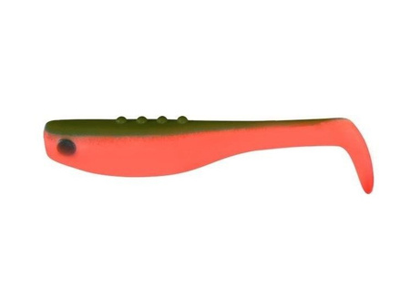 Ripper Bandit PRO 4"/10cm 3szt./bag ORANGE FLUO/OLIVE black glitter DRAGON CHE-BD40D-48-250