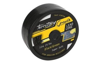PRZYPON WIODĄCY GRAVIS LEADCORE CZARNO-ZIELONA 55LB - 10M MIKADO AMC-GL55B/G