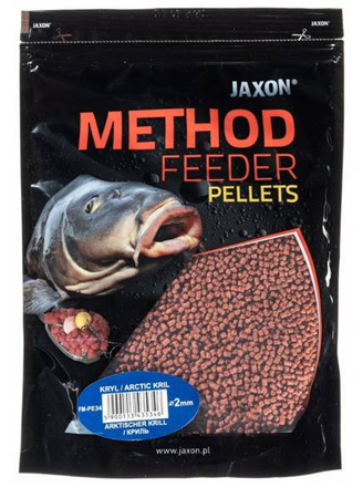 PELLETS METHOD FEEDER 2MM KRYL 500G JAXON FM-PE34