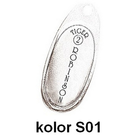 Błystka obrotowa Tiger 1 3,5g 1szt Robinson 41-T1-S01