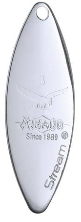 BŁYSTKA OBROTOWA - STREAM Nr 3 SREBRNY / 00 MIKADO PMB-OST-3S-00