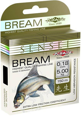 ŻYŁKA SENSEI BREAM 0.16mm\4.20kg\150m - 1szp. MIKADO ZLE-016