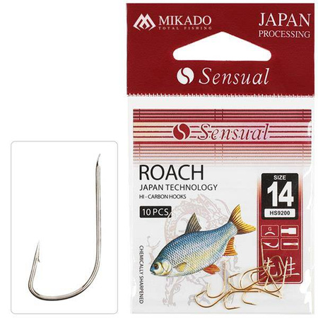 HACZYK SENSUAL - ROACH Nr 10 NI - torebka 10szt. MIKADO HS9200-10N