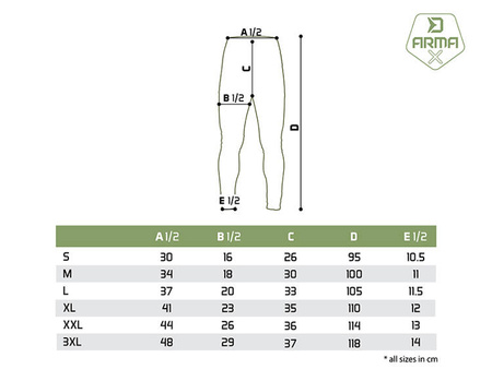 Bielizna termoaktywna Delphin ArmaX XXXL Delphin (101005298)