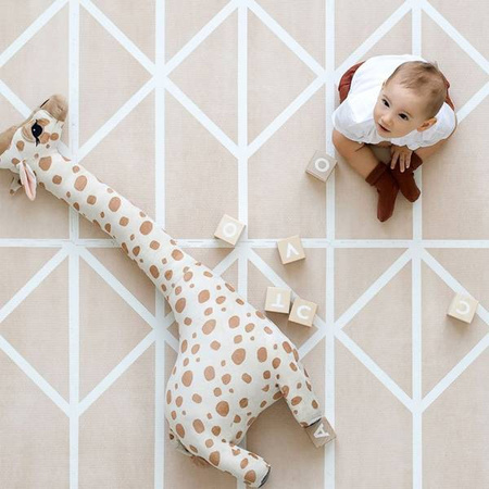 TODDLEKIND Mata do zabawy piankowa podłogowa Prettier Playmat Nordic Clay Beige