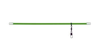 PATERNOSTER ZIELONY PROSTY Z KRĘTLIKIEM 15cm OP.30SZT. 661501150