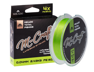 PLECIONKA - M-Craft Braid - 0.06mm/3.83kg/150m - FLUO - op.1szp.