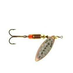 Błystka Mepps AGLIA LONG RAINBO miedziana nr 5