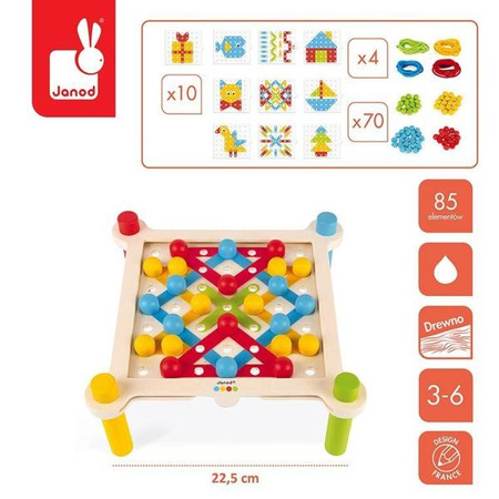 Drewniana układanka Przeplatanka Essentiel, Janod