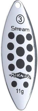 BŁYSTKA OBROTOWA - STREAM Nr 2 SREBRNY / 11 MIKADO PMB-OST-2S-11
