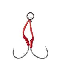 BLOODY ASSIST HOOK SJ # 1/0 2PCS DOUBLE Savage Gear (78146)