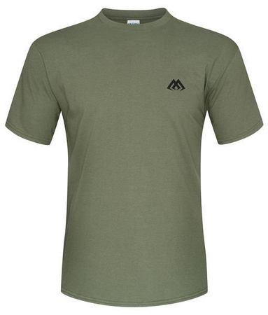 T-SHIRT MIKADO ZIELONY (MAŁE LOGO) - rozm. S UMH-010-S