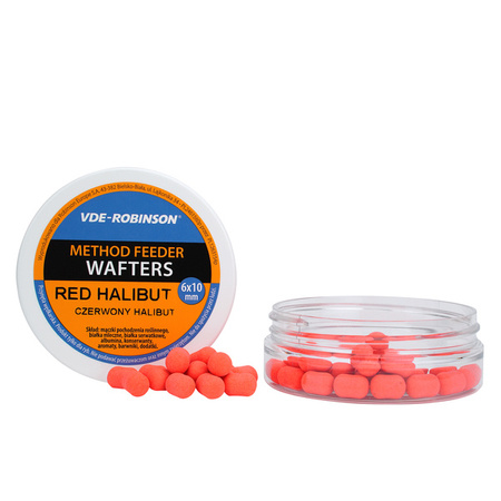 Przynęta VDE-Robinson Wafters 6x10mm, Red Halibut, 15g VDR Team 62-B1-RHA