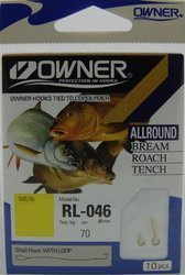 (R) HACZYKI OWNER RL046 ISEAMA 4+PRZYPON 0,20 1X8 SZT HO-RL04604