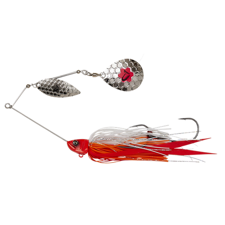 DA'BUSH SPINNERBAIT 16CM 32G SINKING RED HEAD SILVER Savage Gear (72613)