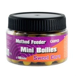 Carpex Method Feeder Mini Boilies - Sweet Corn, śr. 10mm, 75g Carpex 64-MM-SWC