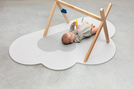 QUUT Mata do zabawy piankowa podłogowa Chmurka Playmat Pearl Grey