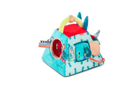 LILLIPUTIENS Piramida aktywizująca wielofunkcyjna Nosorożec Marius 9 m+