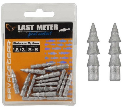 Szpilki, ciężarki dociążające gumy, rippery Savage Gear 1.8g & 3.0g 8+8pcs (55138)