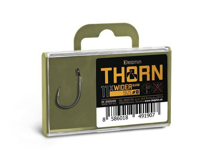 HACZYKI KARPIOWE THORN Wider 11x #8 Delphin (101001441)