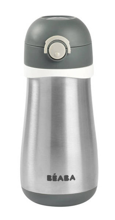 Beaba Bidon termiczny termobutelka 350 ml Mineral grey