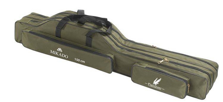 POKROWIEC WĘDKARSKI 2 KOMOROWY 150 cm / ZIELONY MIKADO UWD-12002G-150