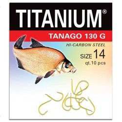 Haczyk Titanium TANAGO (10 szt.), rozm. 14 Robinson 02-P-130G-14