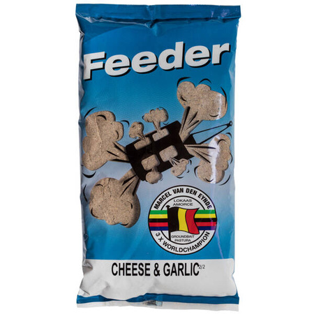 Zanęta MVDE Feeder Cheese & Garlic 2/2 1 kg Van Den Eynde EZ-FCG